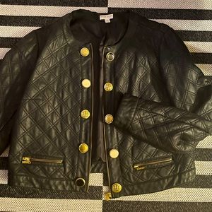 Vintage leather jacket